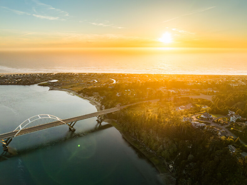 Highland Dr, Waldport, OR for sale - Aerial - Image 1 of 7