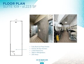 415 N Mary Ave, Sunnyvale, CA for lease Floor Plan- Image 2 of 2