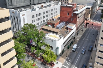 611 Houston St, Fort Worth, TX - AERIAL  map view