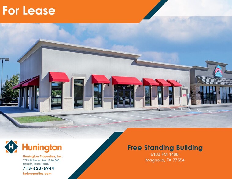 6103 FM 1488 Rd, Magnolia, TX for lease - Building Photo - Image 1 of 1