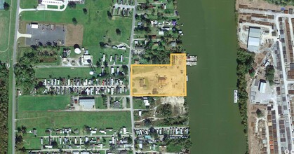 2916 Lake Palourde Rd, Morgan City, LA - aerial  map view