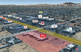 1000 N Nellis Blvd, Las Vegas, NV - AERIAL map view - Image1