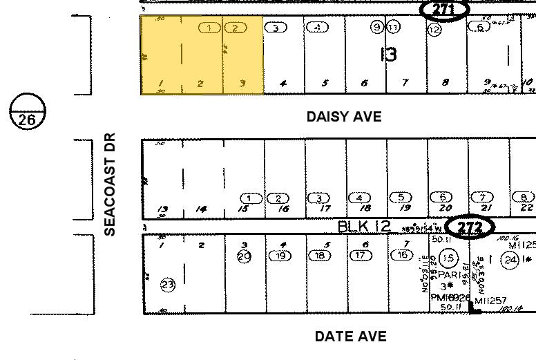 785 Seacoast Dr, Imperial Beach, CA for sale - Plat Map - Image 1 of 1