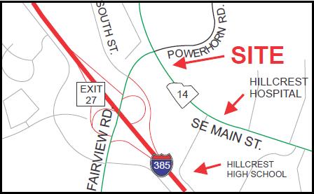 SE Main St & Powderhorn Rd, Simpsonville, SC for sale - Building Photo - Image 1 of 1