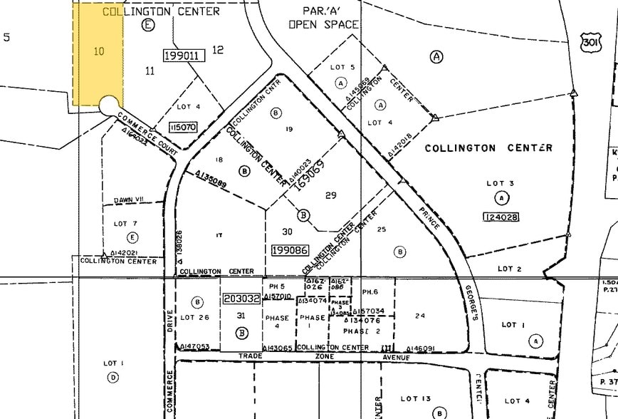 15800 Commerce Ct, Upper Marlboro, MD for lease - Plat Map - Image 2 of 11