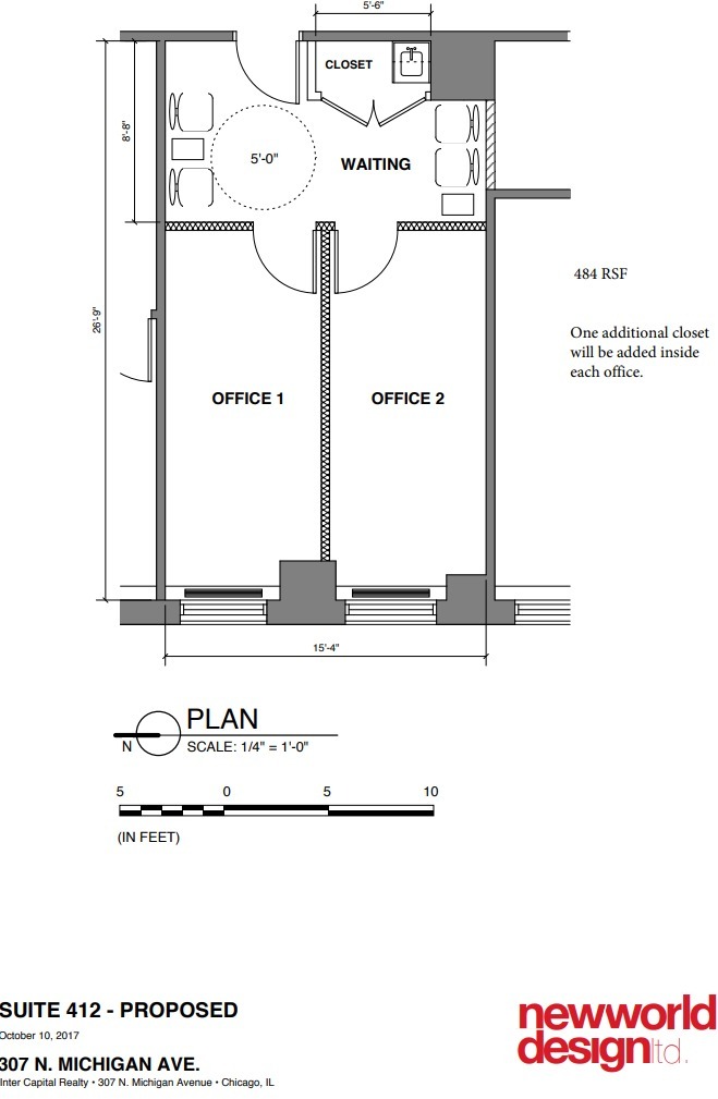 307 N Michigan Ave, Chicago, IL for lease Floor Plan- Image 1 of 1