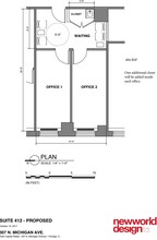 307 N Michigan Ave, Chicago, IL for lease Floor Plan- Image 1 of 1