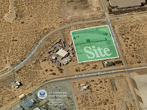 7001 Bi-national ave, Santa Teresa, NM - aerial  map view