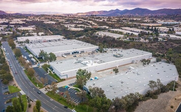1225 Park Center Dr, Vista, CA - AERIAL  map view