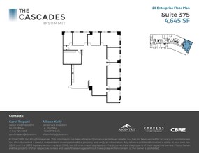 20 Enterprise, Aliso Viejo, CA for lease Floor Plan- Image 1 of 1