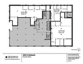 420 N Wabash Ave, Chicago, IL for lease Floor Plan- Image 2 of 3