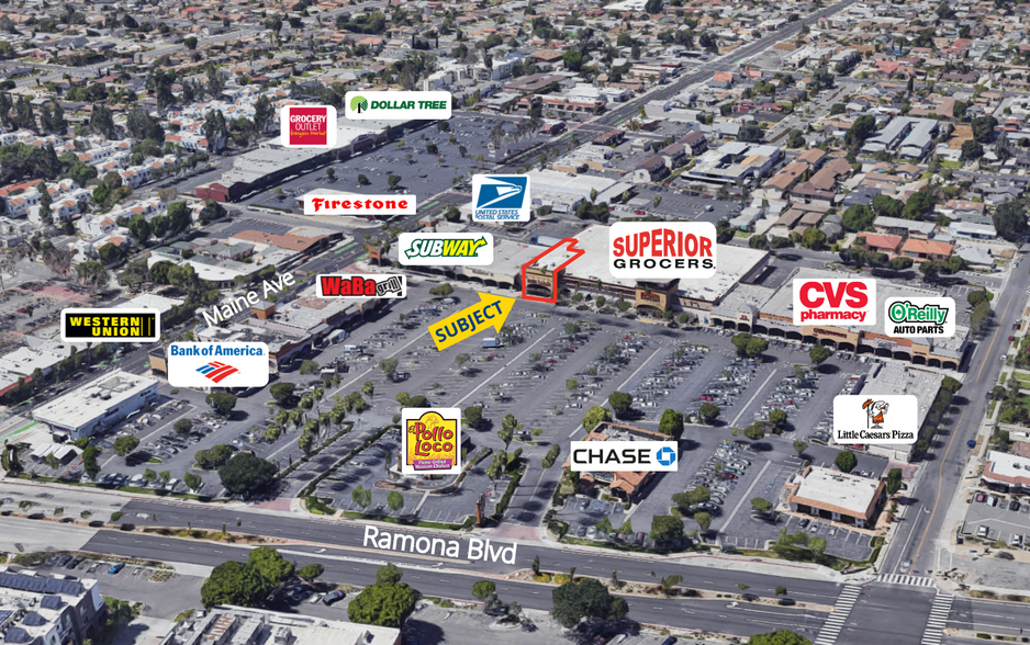 14431-14433 Ramona Blvd, Baldwin Park, CA for lease - Building Photo - Image 1 of 2