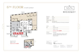 1674 Broadway, New York, NY for lease Interior Photo- Image 1 of 6