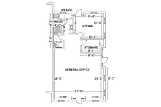 46 Vreeland Dr, Skillman, NJ for lease Floor Plan- Image 1 of 2