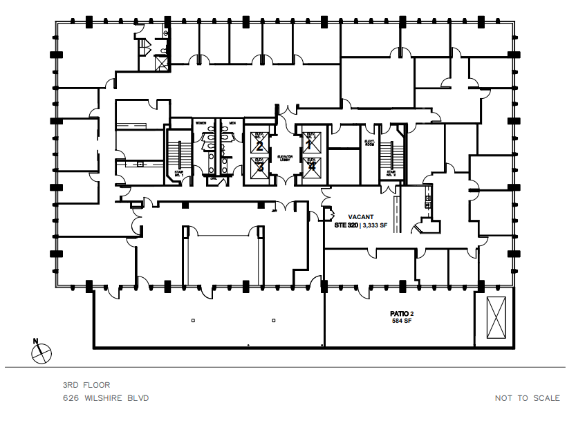 626 Wilshire Blvd, Los Angeles, CA for lease Floor Plan- Image 1 of 1