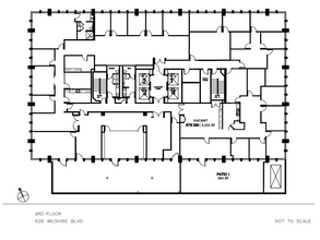 626 Wilshire Blvd, Los Angeles, CA for lease Floor Plan- Image 1 of 1