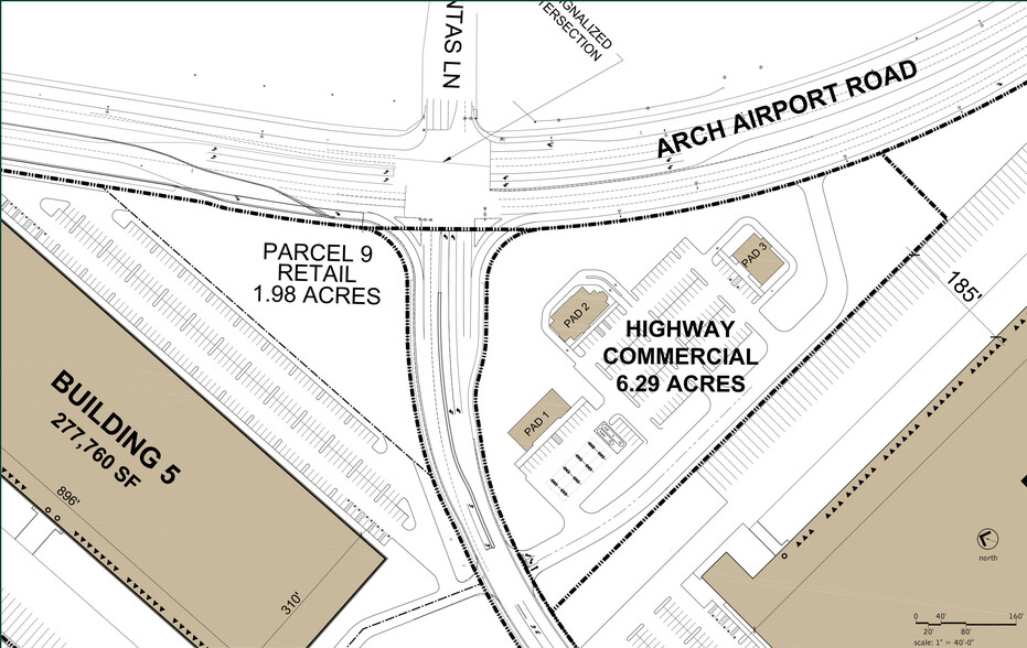 Arch Airport, Stockton, CA for lease - Site Plan - Image 2 of 5