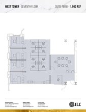 7501 Wisconsin Ave, Bethesda, MD for lease Floor Plan- Image 1 of 2