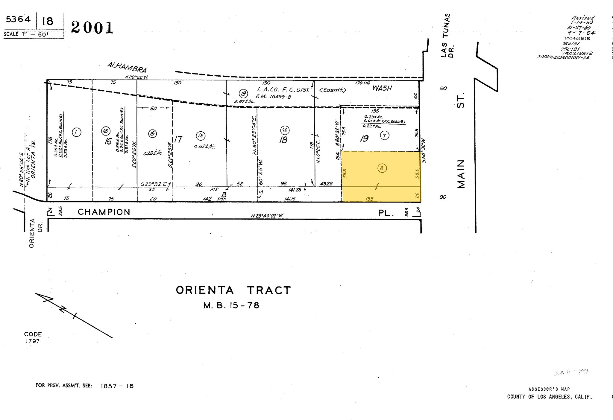 1307 E Main St, Alhambra, CA 91801 Land for Sale