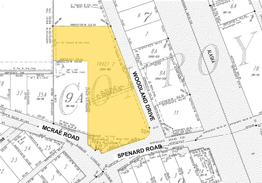 3710 Woodland Dr, Anchorage, AK for lease - Plat Map - Image 2 of 3