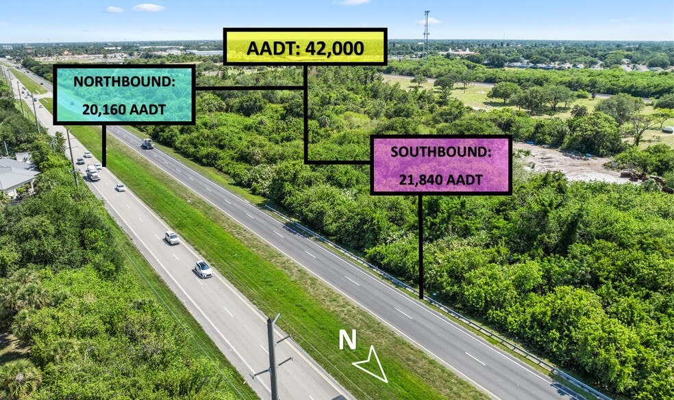 00 U.S. Route 1, Rockledge, FL for sale - Aerial - Image 2 of 12