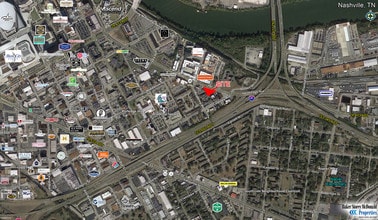 93-95 Hermitage Ave, Nashville, TN - AERIAL  map view - Image1