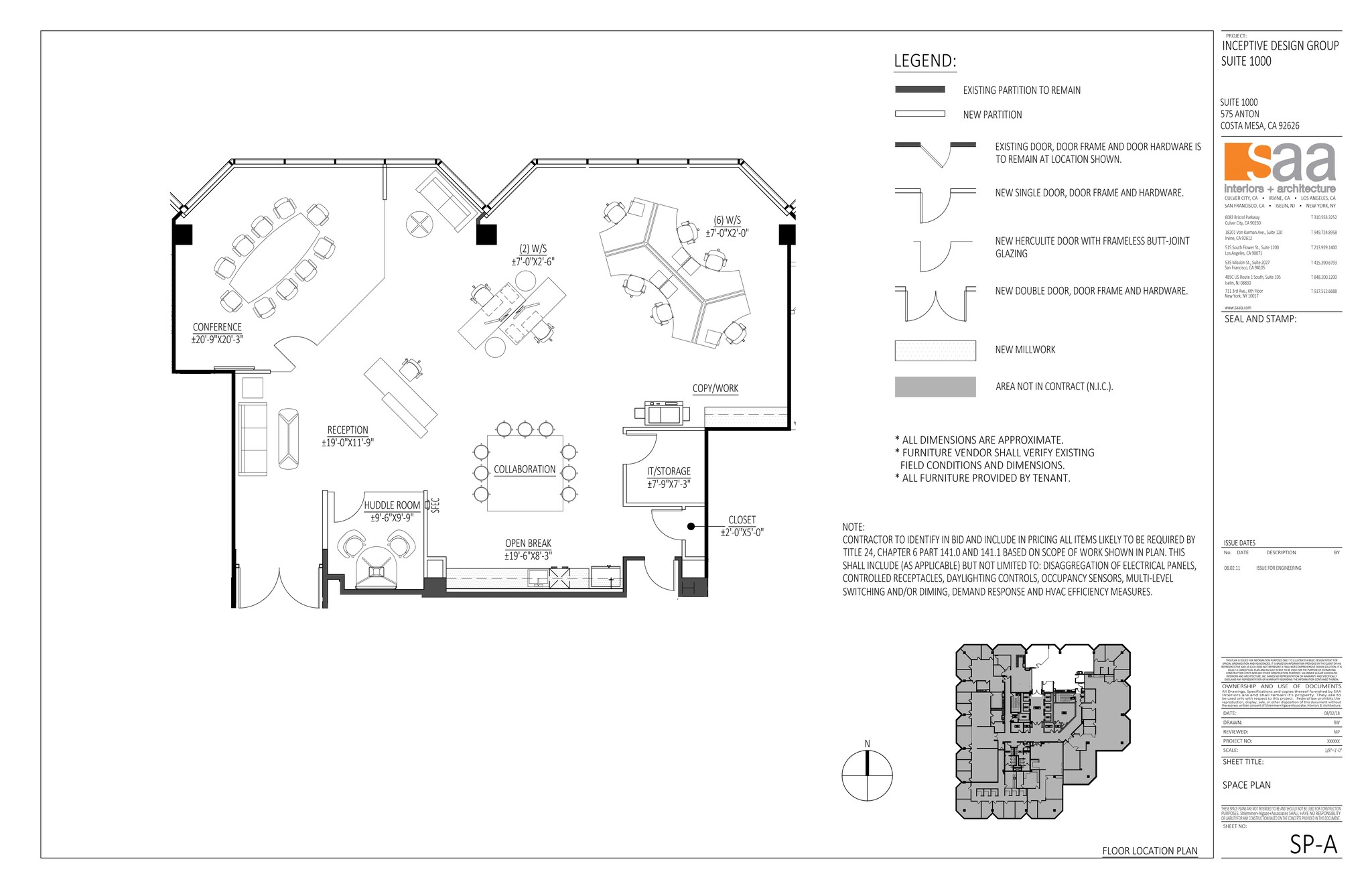 535-575 Anton Blvd, Costa Mesa, CA for lease Site Plan- Image 1 of 1