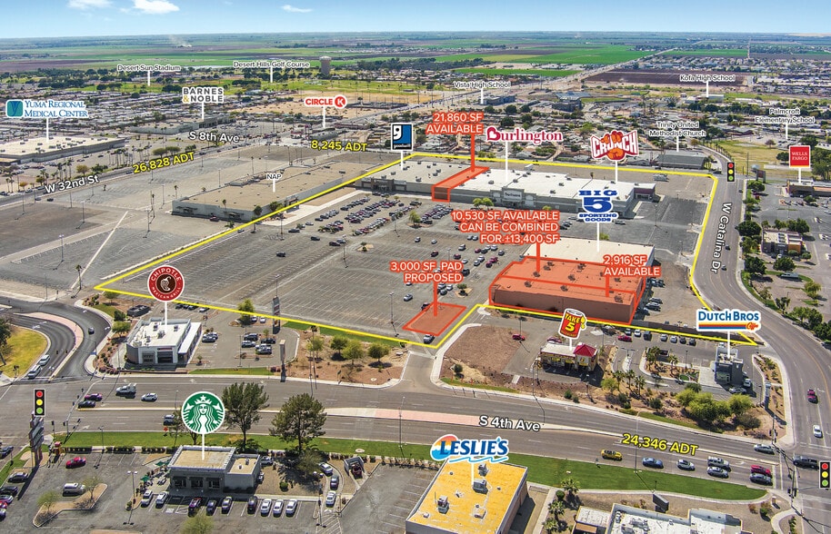 3140 S 4th St, Yuma, AZ for lease - Building Photo - Image 1 of 3