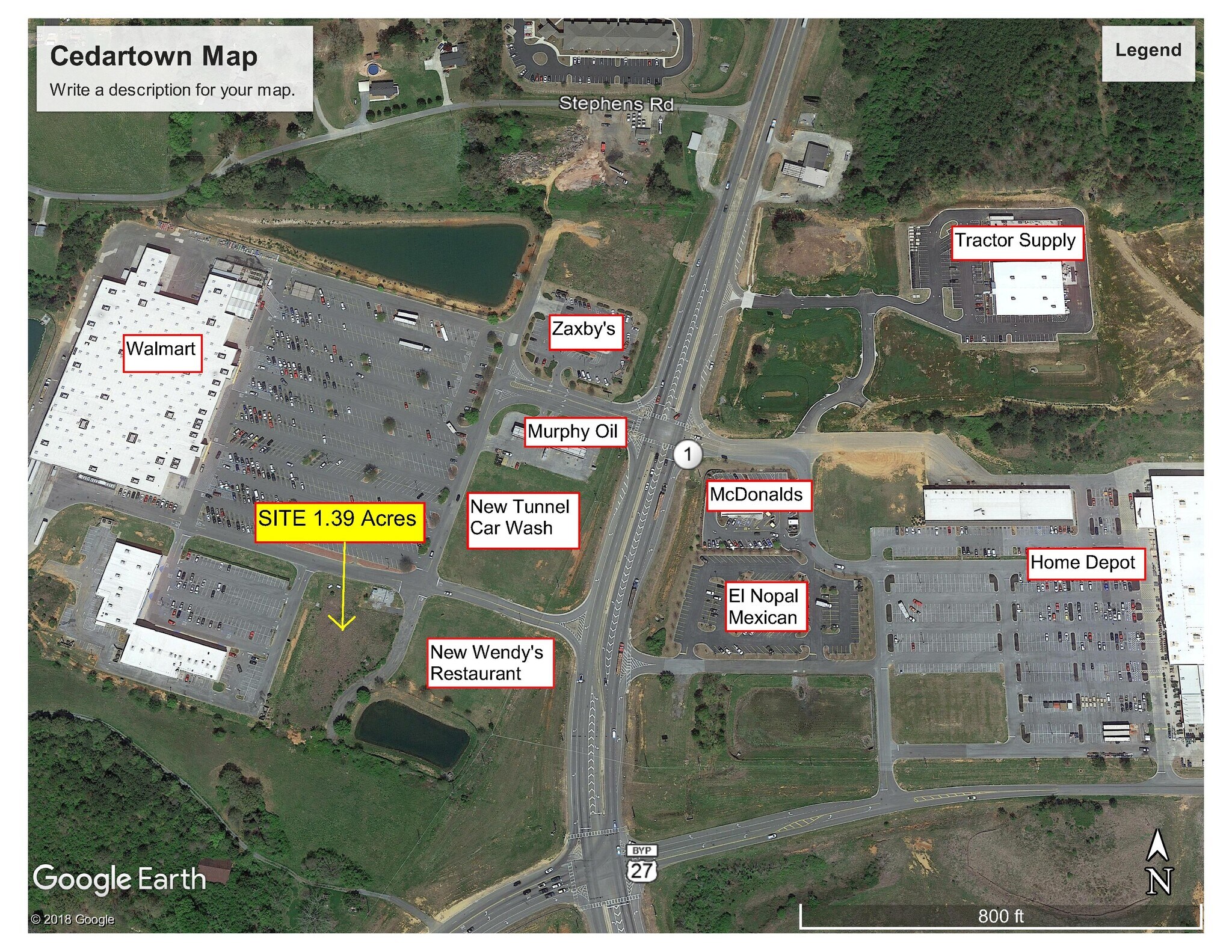 US Highway 27 Us 2Hwy 27 Bypass, Cedartown, GA 30125 Privately