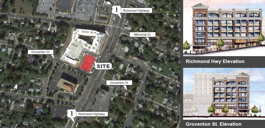 6858 Richmond Hwy, Alexandria, VA for sale - Aerial - Image 1 of 1
