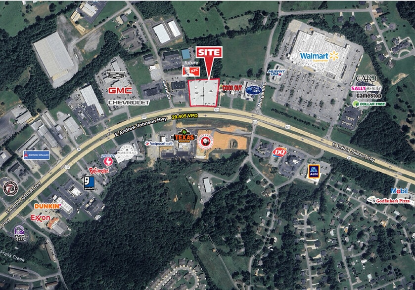 3507 E Andrew Johnson Hwy, Greeneville, TN for lease - Building Photo - Image 2 of 4