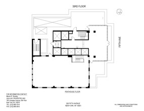 330 Fifth Ave, New York, NY for lease Floor Plan- Image 1 of 1