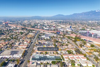 11817 Valley Blvd, El Monte, CA - aerial  map view