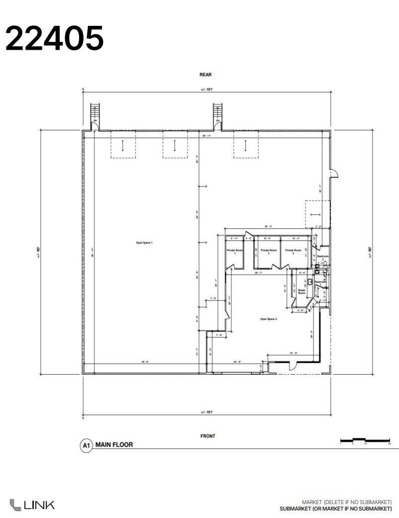 22405-22419 72nd Ave S, Kent, WA for lease Floor Plan- Image 1 of 1