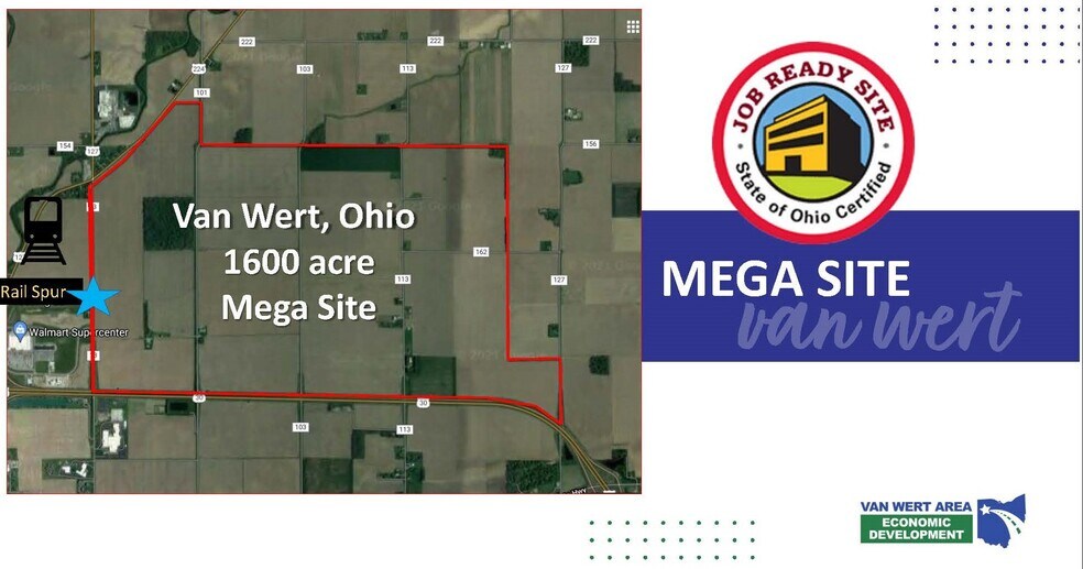 0 30 Rt, Van Wert, OH for sale - Aerial - Image 1 of 1