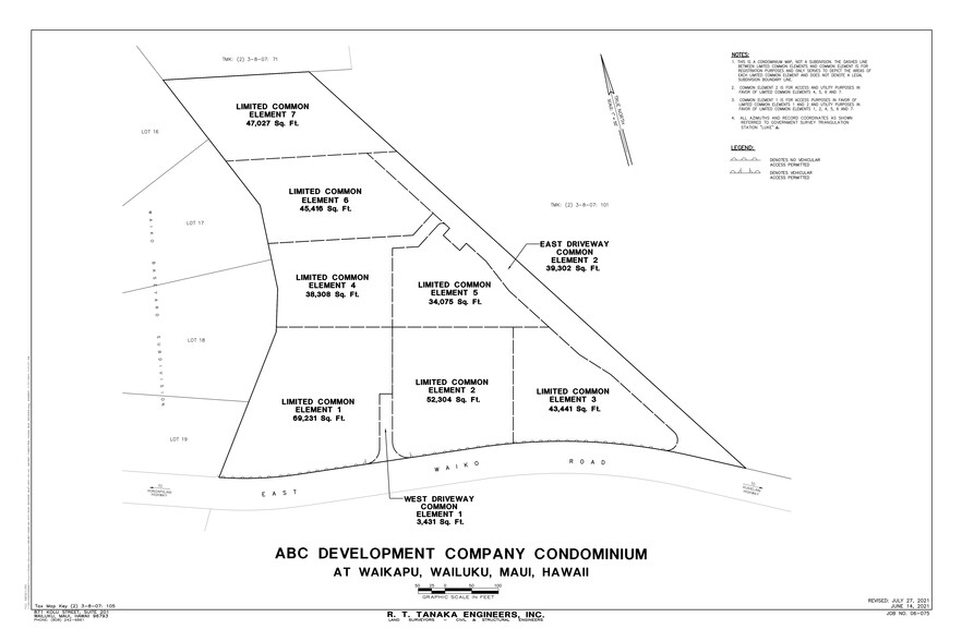 109 Waiko Rd, Wailuku, HI for sale - Site Plan - Image 1 of 1