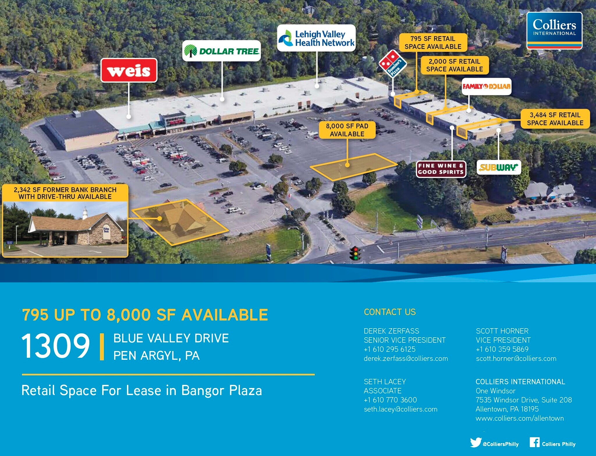 1309 Blue Valley Dr, Pen Argyl, PA 18072 Retail for Lease