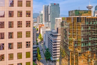 580 Hornby St, Vancouver, BC - AERIAL  map view - Image1