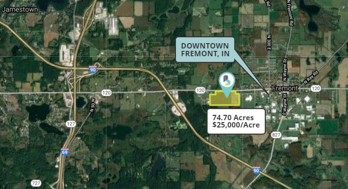 120 Sr West Toledo Hwy, Fremont, IN for sale - Building Photo - Image 1 of 1