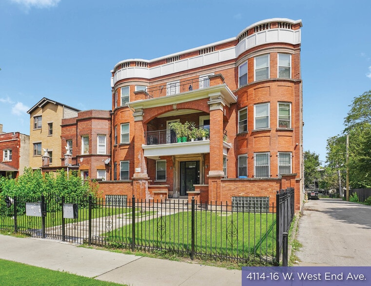 4116 W West End Ave, Chicago, IL for sale - Primary Photo - Image 1 of 6