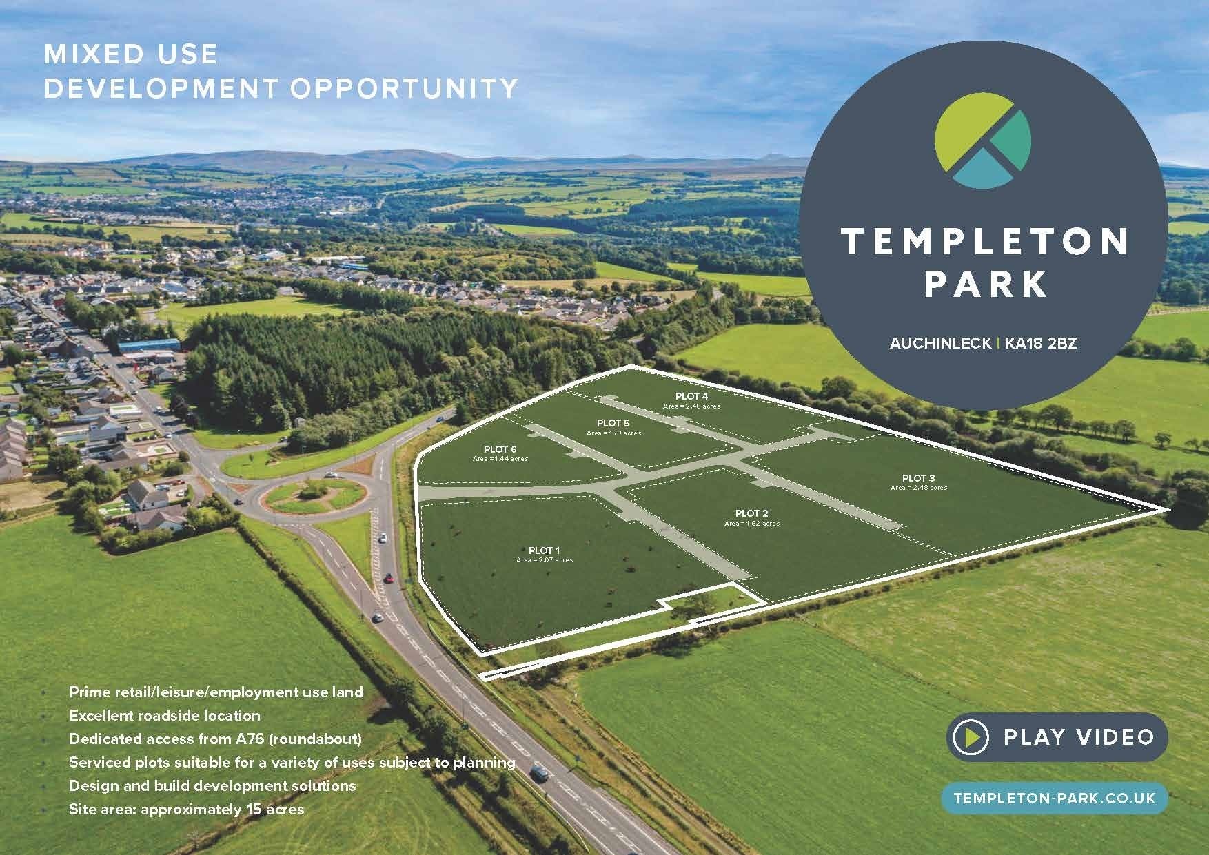 Templeton Park, Auchinleck for lease Primary Photo- Image 1 of 4