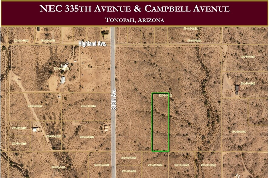 335th Ave, Tonopah, AZ for sale - Building Photo - Image 1 of 1