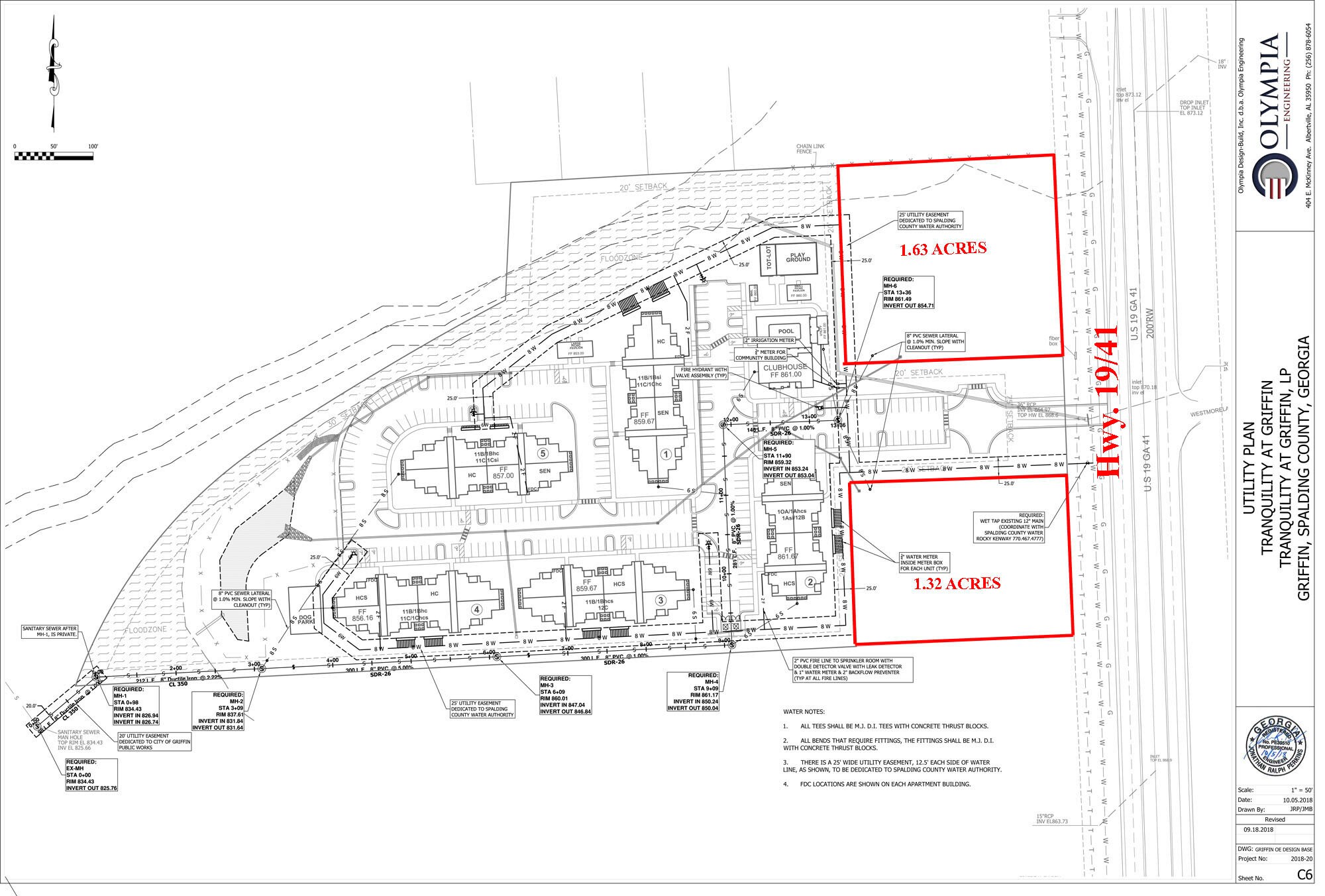 2171 EXPRESSWAY Expy, Griffin, GA for sale Plat Map- Image 1 of 1