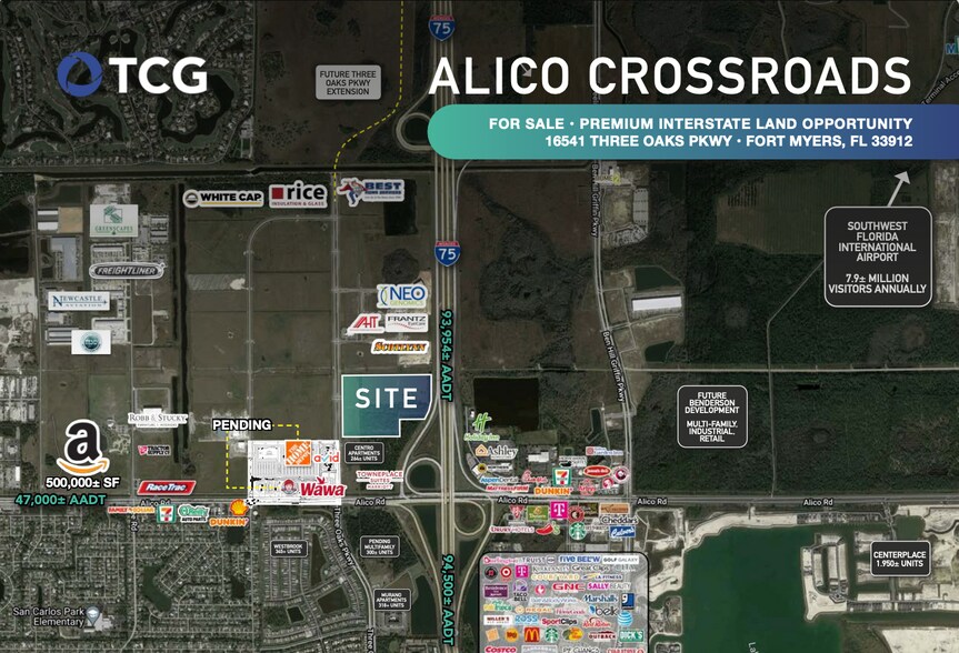 16541 Three Oaks Pky, Fort Myers, FL 33912 NWQ I75 & Alico Rd