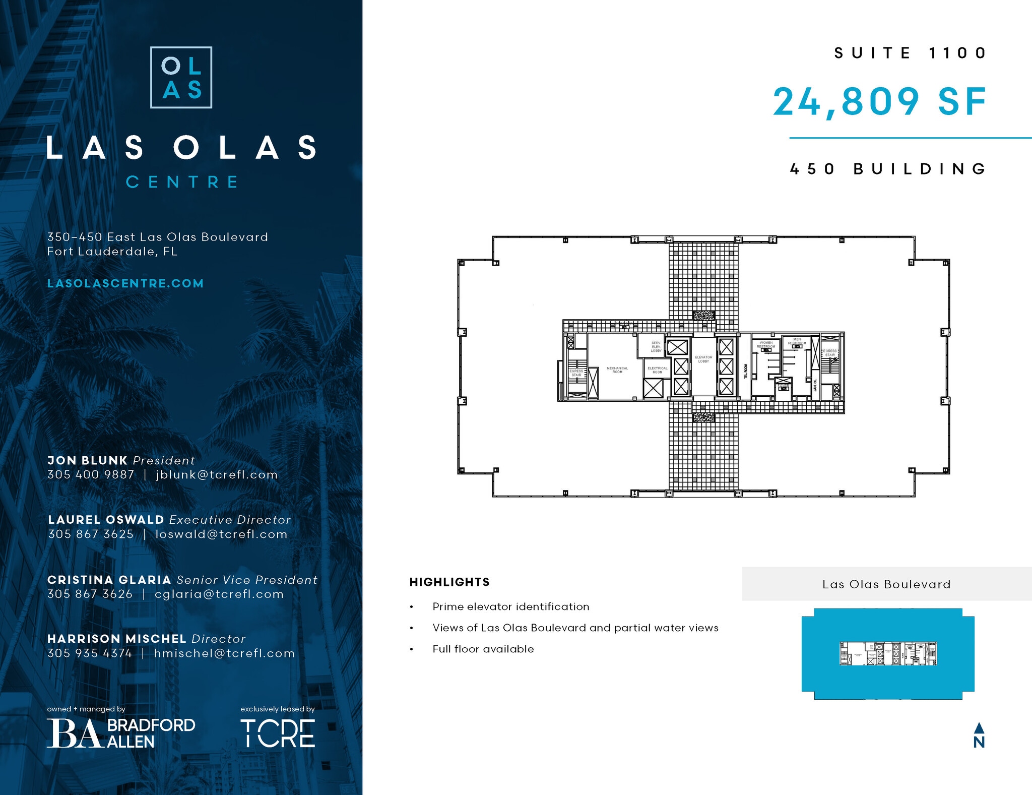 450 E Las Olas Blvd, Fort Lauderdale, FL for lease Floor Plan- Image 1 of 1
