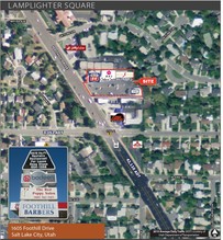 1615 S Foothill Dr, Salt Lake City, UT - aerial  map view