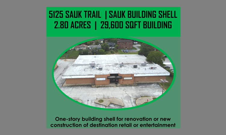 5125 Sauk Trl, Richton Park, IL for sale Aerial- Image 1 of 3