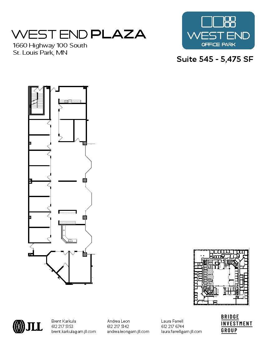 1665 Utica Ave S, Saint Louis Park, MN for lease Floor Plan- Image 1 of 1