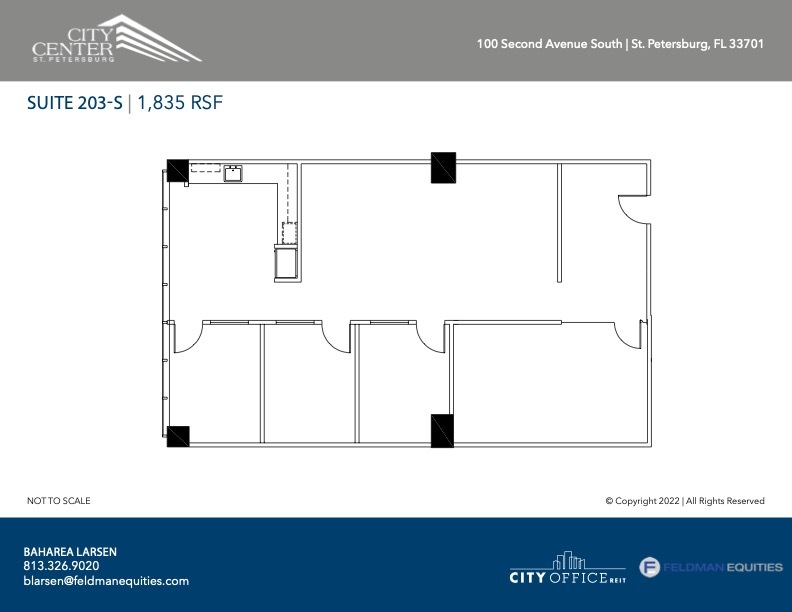 100 2nd Ave S, Saint Petersburg, FL for lease Floor Plan- Image 1 of 1