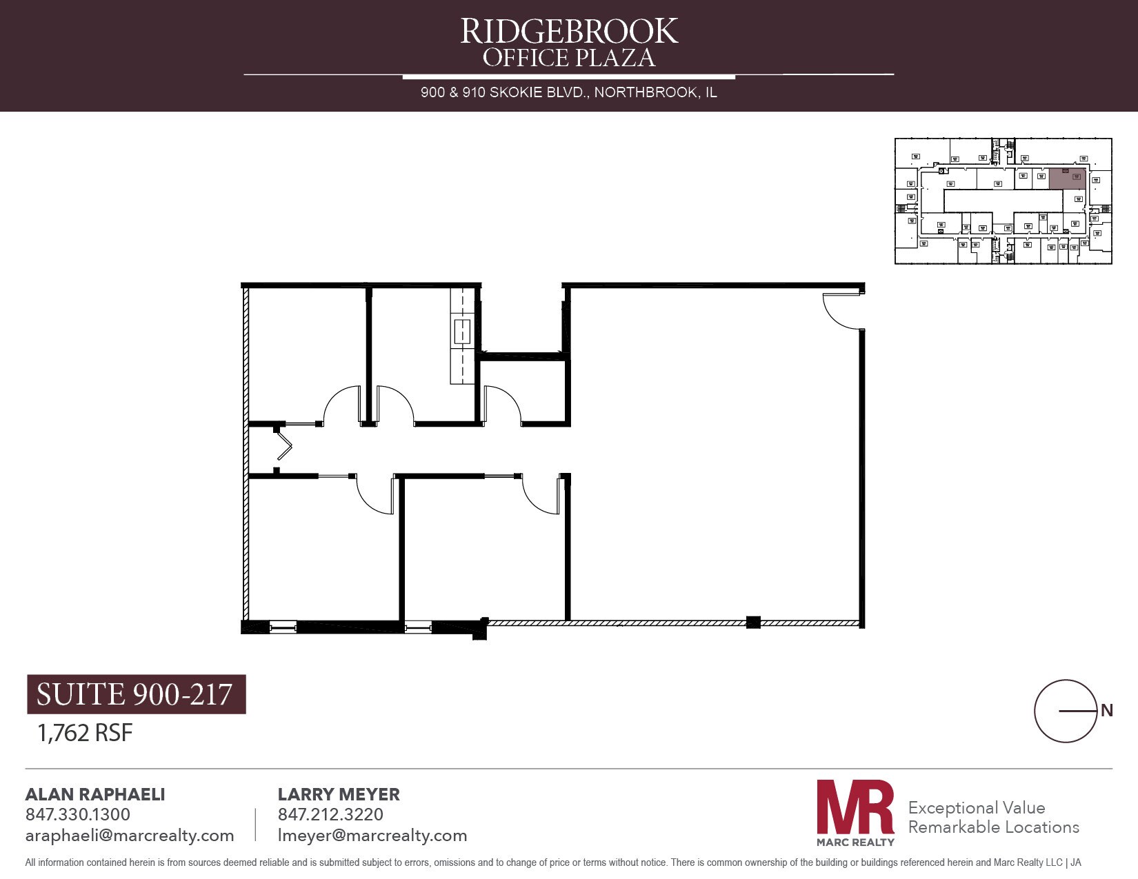 900 Skokie Blvd, Northbrook, IL for lease Floor Plan- Image 1 of 1